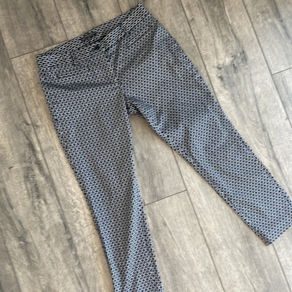 Brooks Brothers pants Natalie fit size 10 petite navy blue white